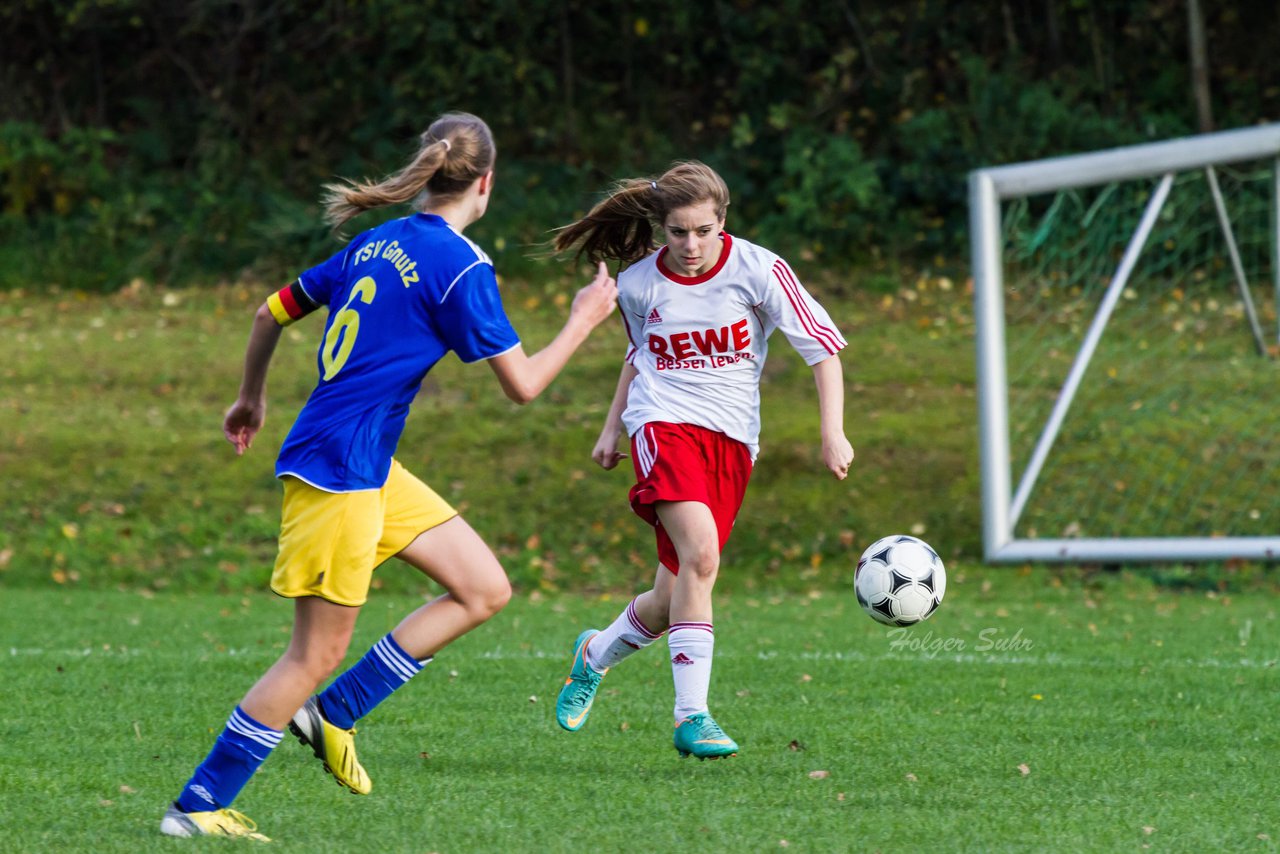 Bild 276 - B-Juniorinnen TSV Gnutz o.W. - TuS Tensfeld : Ergebnis: 3:2